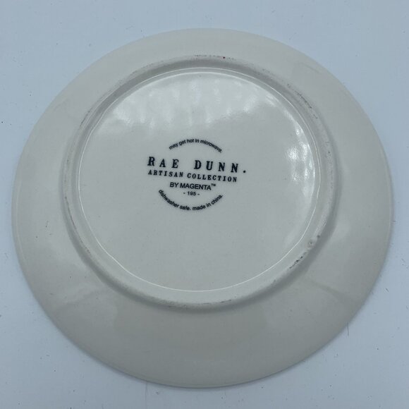 Rae Dunn Halloween 6" Plates Set of 2 “Hocus Pocus & Witch’s Brew” - Picture 3 of 5